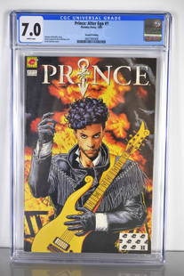 Prince: Alter Ego #1 CGC 7.0: Prince: Alter Ego #1 CGC 7.0 Piranha Press, 1991 Second Printing Dwayne McDuffie story Denys Cowan & Kent Williams art Brian Bolland cover