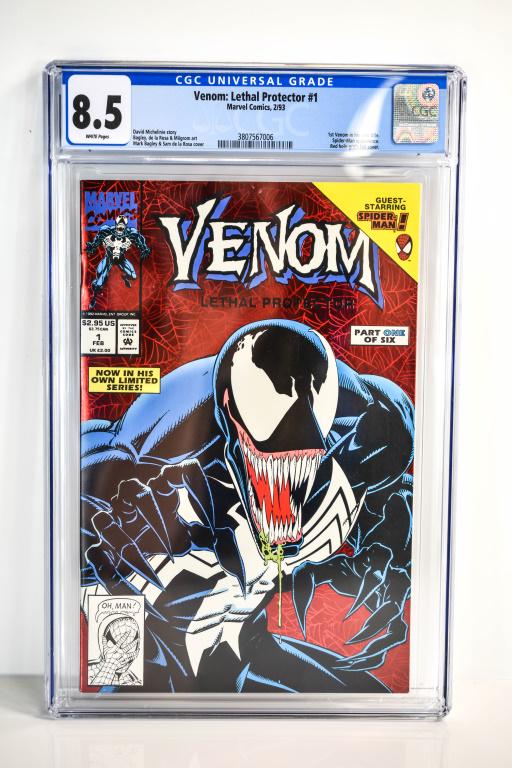 Venom: Lethal Protector #1 CGC 8.5 (1 of 3)
