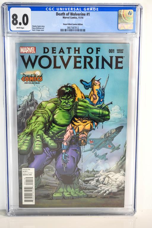 Death of Wolverine #1 CGC 8.0 (1 of 2)
