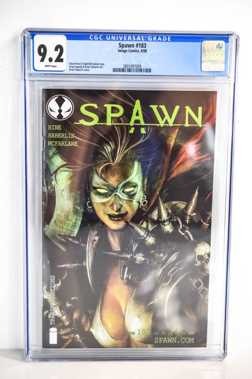 Spawn #183 CGC 9.2 (1 of 2)