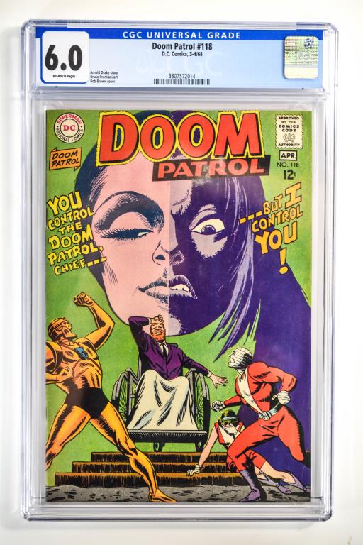 Doom Patrol #118 CGC 6.0 (1 of 3)