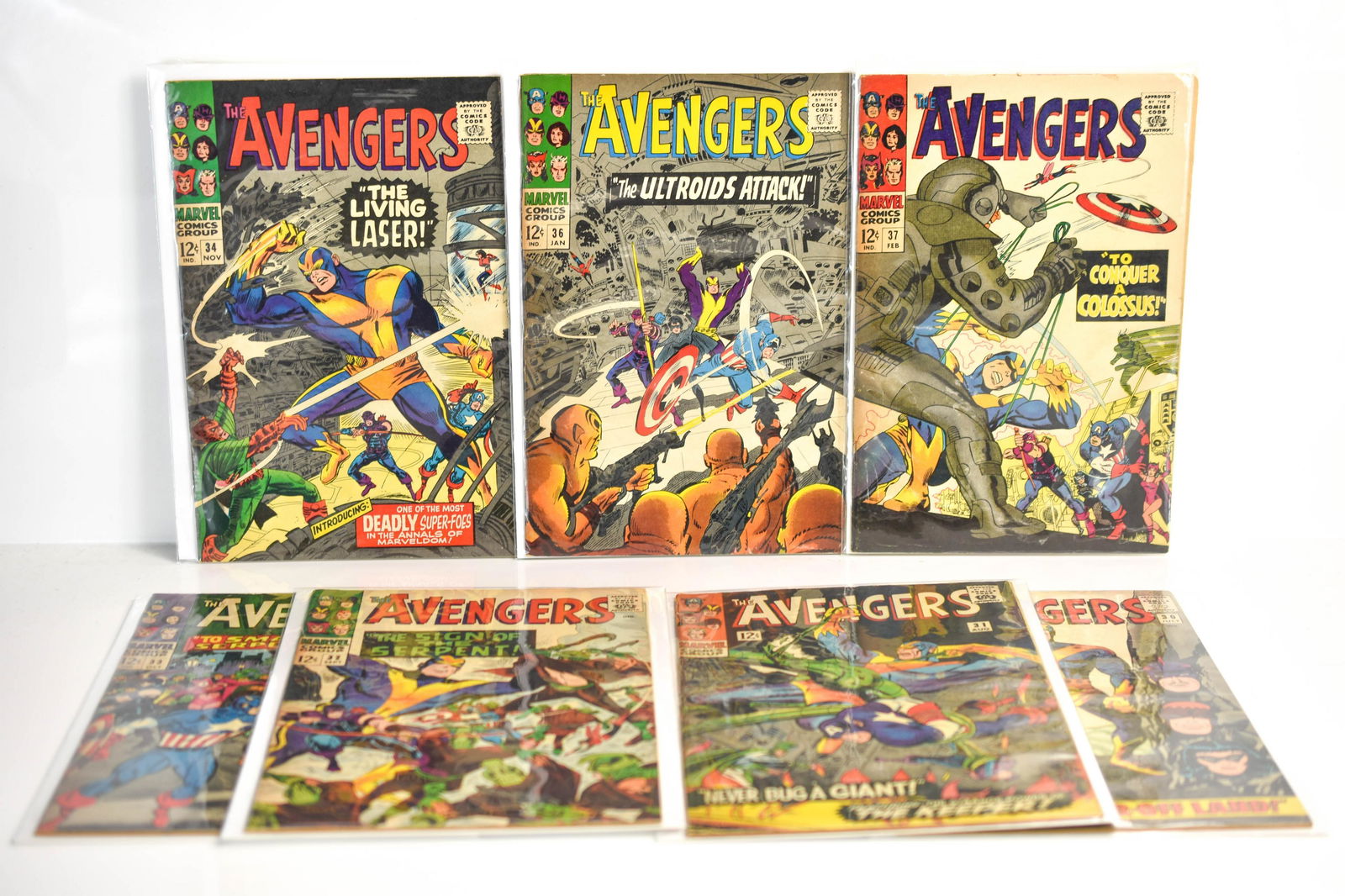 Early Avengers Comic Grouping (1 of 4)