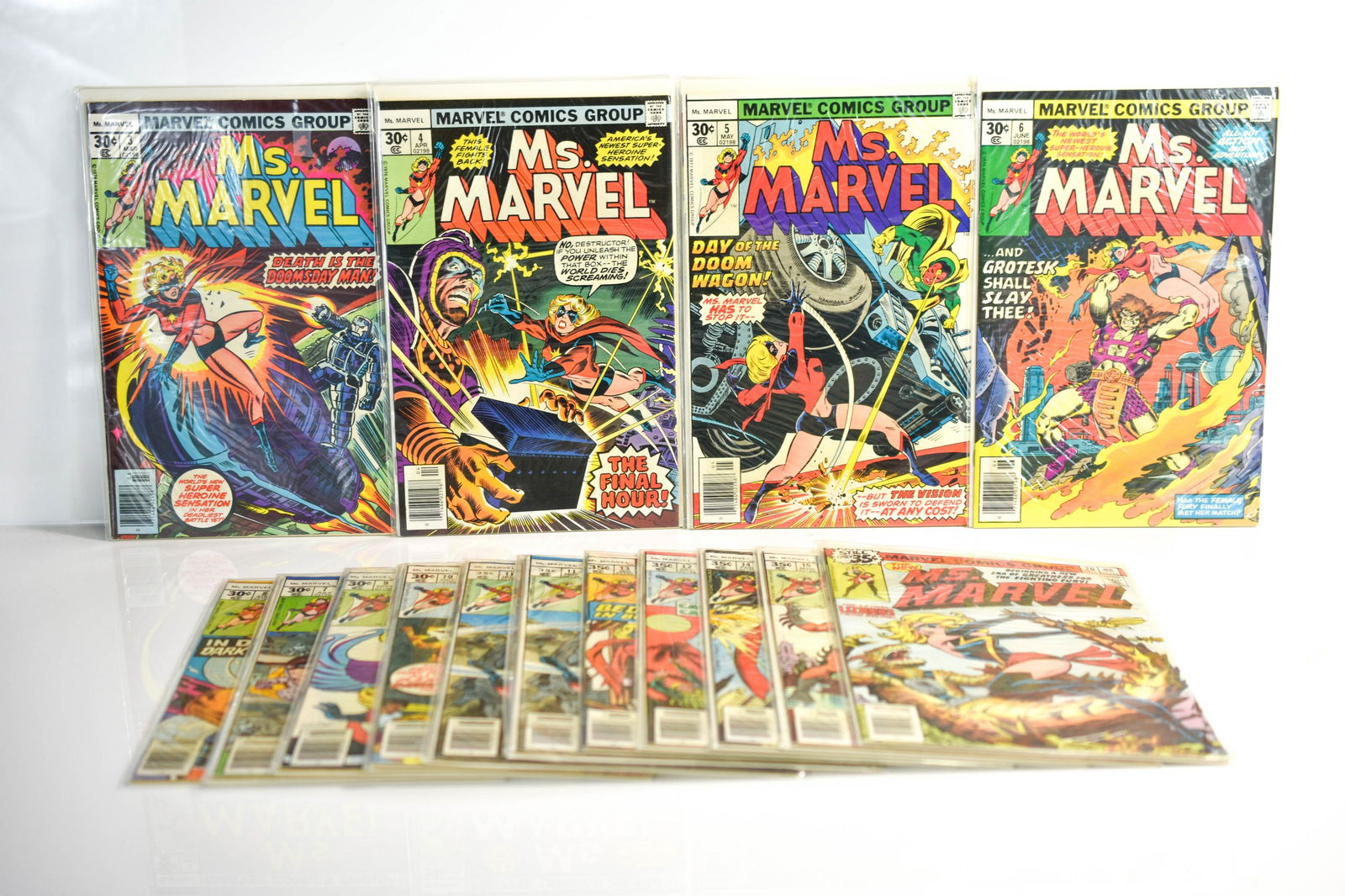 Ms. Marvel Assorted 1st Series Comic Grouping (1 of 4)