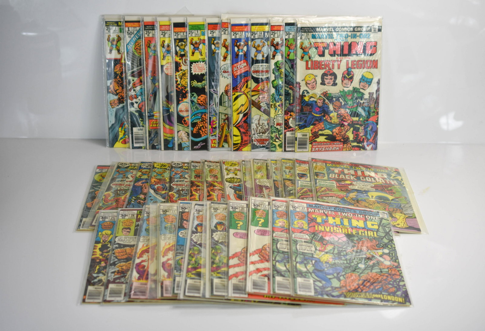 Marvel Two-in-One Comic Grouping (1 of 4)