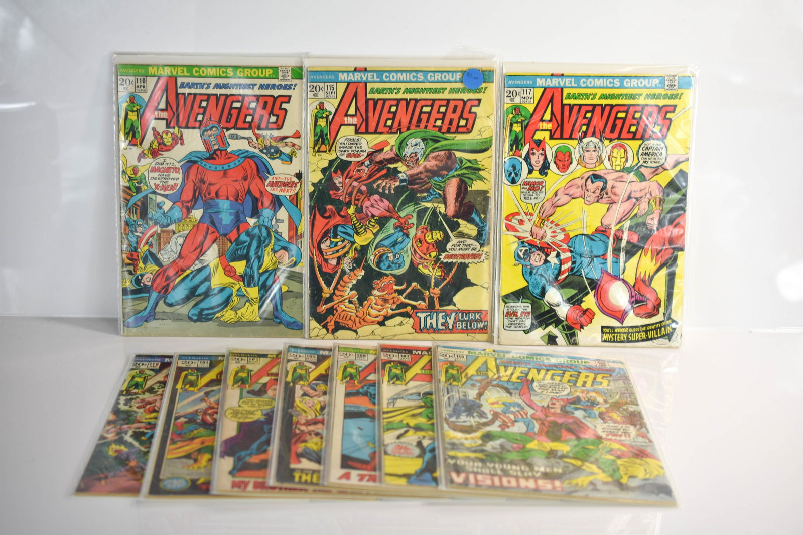 Avengers Silver and Bronze Age Comic Grouping (1 of 2)