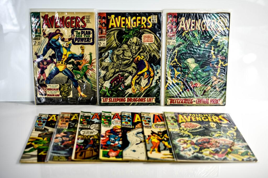 Avengers Silver Age Comic Grouping (1 of 3)