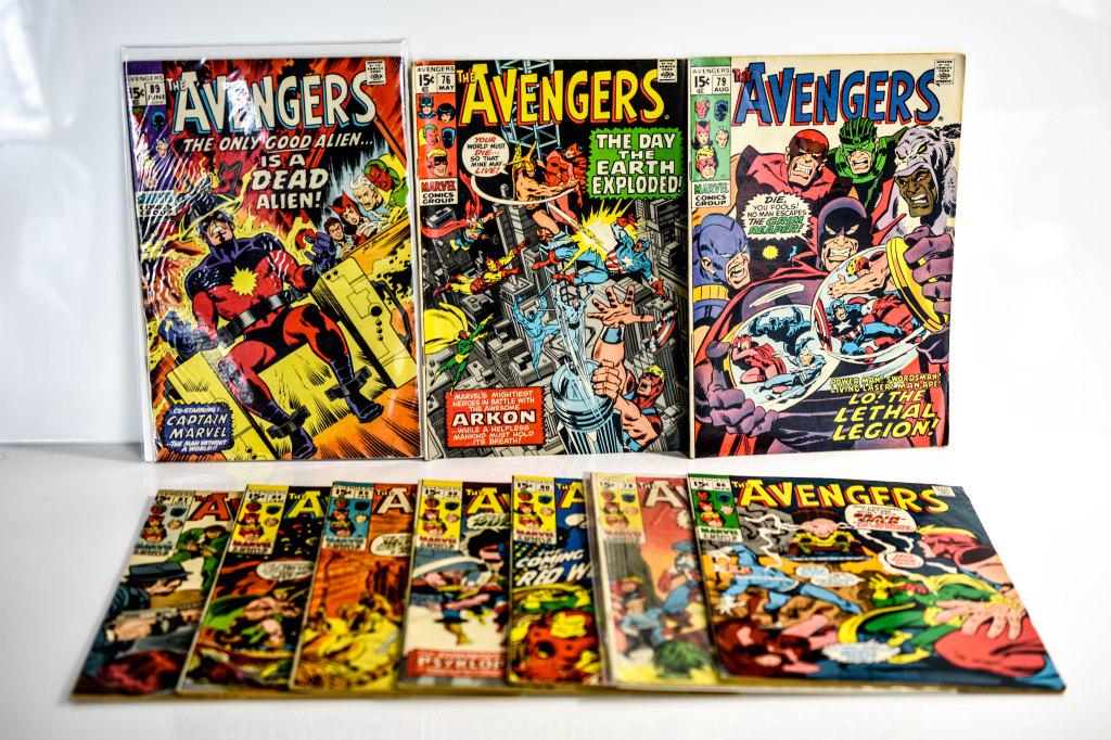 Avengers Silver Age Comic Grouping (1 of 5)