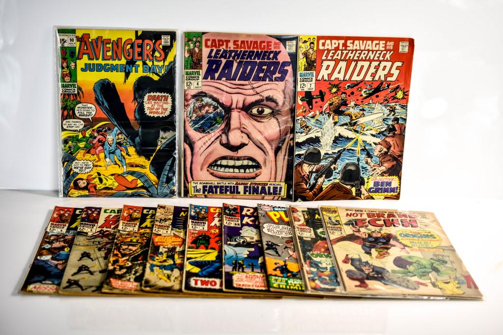 Marvel & DC Assorted Silver Age Comic Grouping (1 of 3)