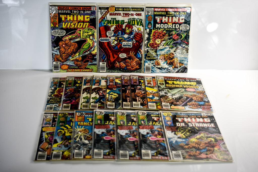 Marvel Two-in-One Bronze Age Comic Grouping (1 of 3)