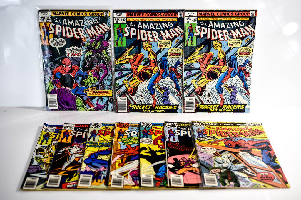 Amazing Spider-Man #180 Series Comic Grouping (1 of 3)
