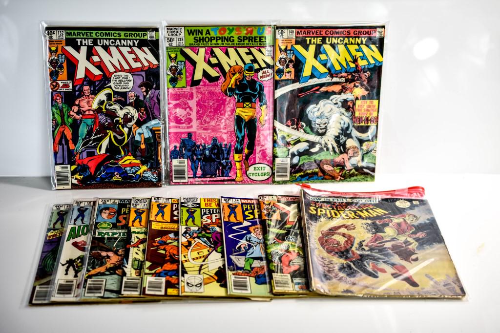 X-Men & Spider-Man Assorted Comic Grouping (1 of 3)