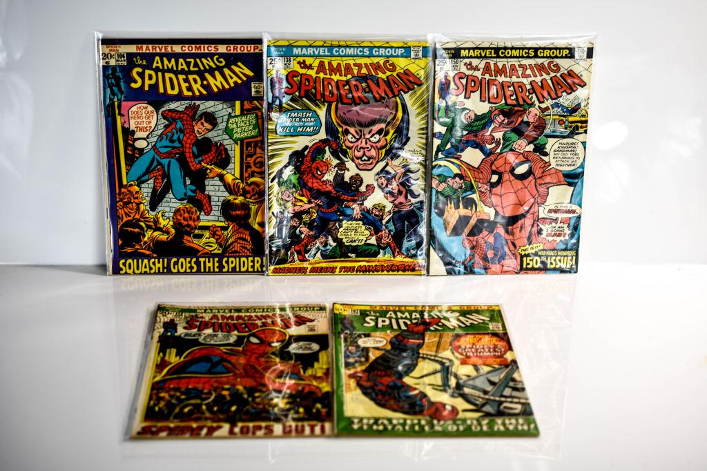 Amazing Spider-Man Silver & Bronze Comic Grouping (1 of 3)