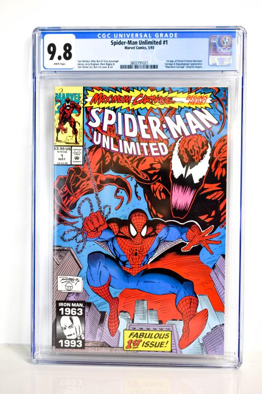 Spider-Man Unlimited #1 CGC 9.8 (1 of 4)