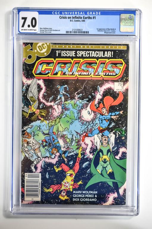 Crisis on Infinity Earths #1 CGC 7.0 (1 of 4)