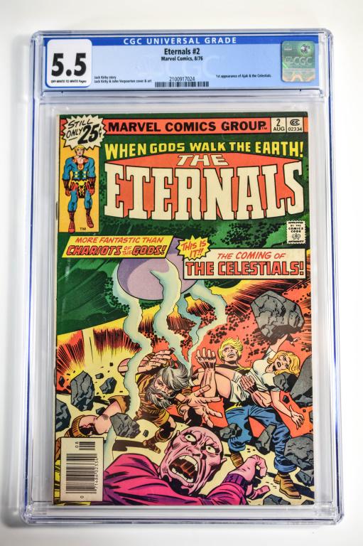 The Eternals #2 CGC 5.5 (1 of 4)