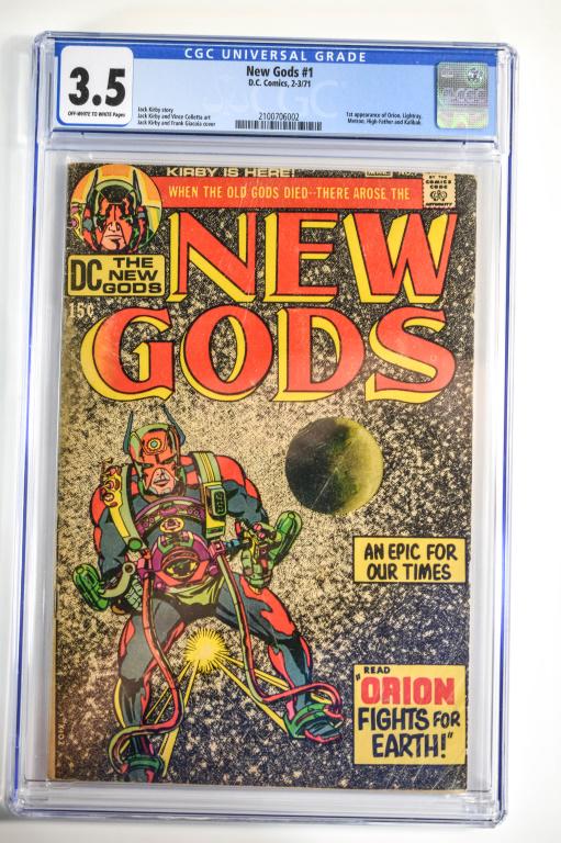 New Gods #1 CGC 3.5 (1 of 4)