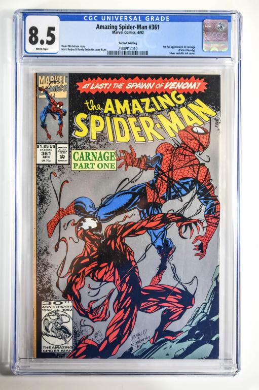 Amazing Spiderman #361 CGC 8.5 (1 of 4)