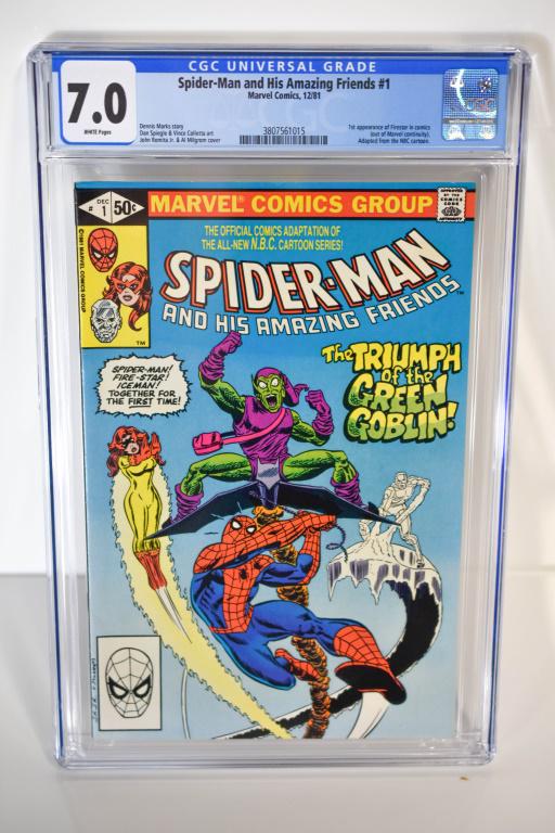 Spider-Man and His Amazing Friends #1 CGC 7.0 (1 of 4)