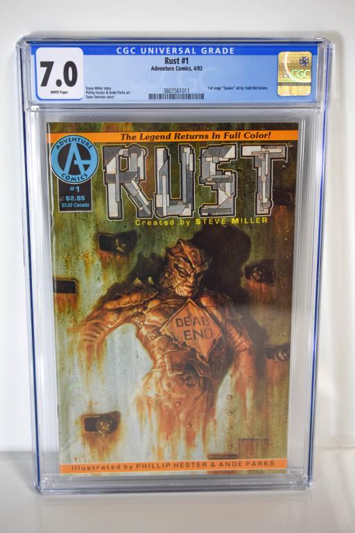 Rust #1 CGC 7.0 (1 of 4)