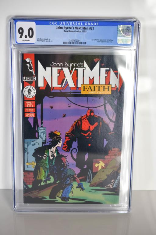 John Byrne's Next Men #21 CGC 9.0 (1 of 4)