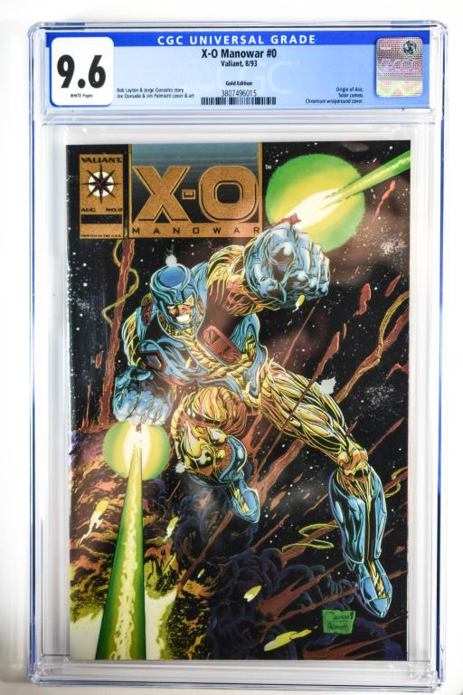X-O Manowar #0 CGC 9.6 (1 of 4)