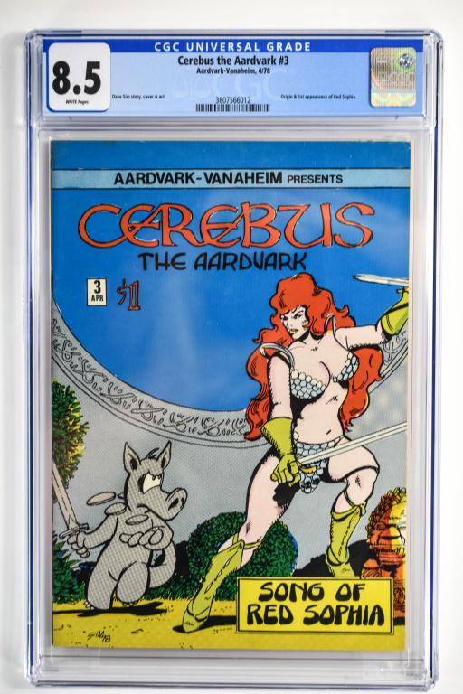 Cerebus the Aardvark #3 CGC 8.5 (1 of 4)