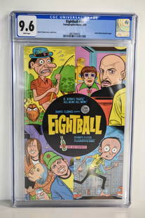 Eightball #11 CGC 9.6: Eightball #11 CGC 9.6 Fantagraphics Books, 6/93 Daniel Clowes story, cover, & art Ghost World storyline begins