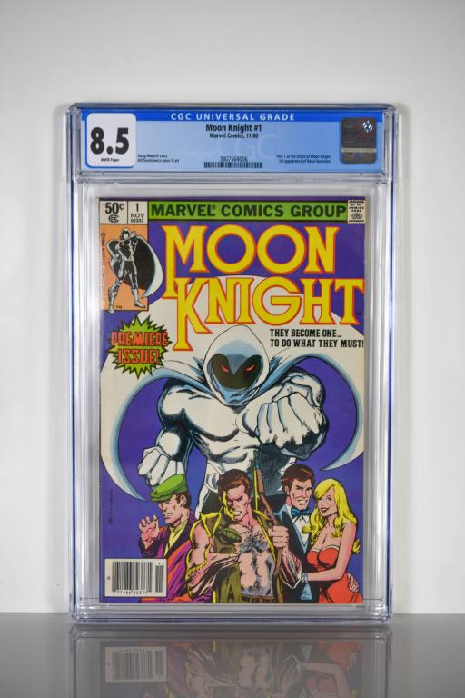 Moon Knight #1 CGC 8.5 (1 of 4)