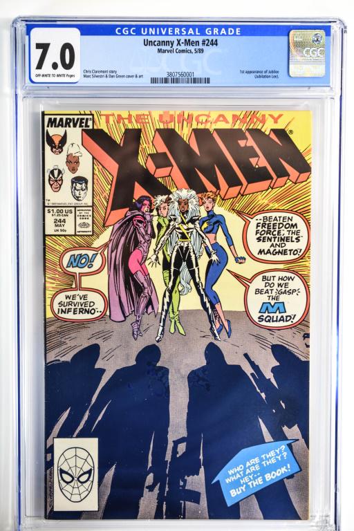 Uncanny X-Men #244 CGC 7.0 (1 of 4)