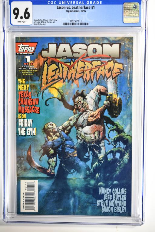 Jason vs. Leatherface #1 CGC 9.6 (1 of 3)