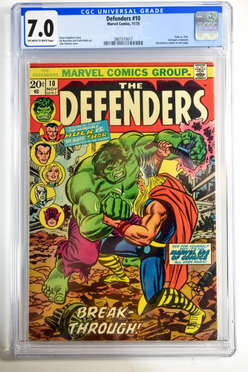 Defenders #10 CGC 7.0 (1 of 4)