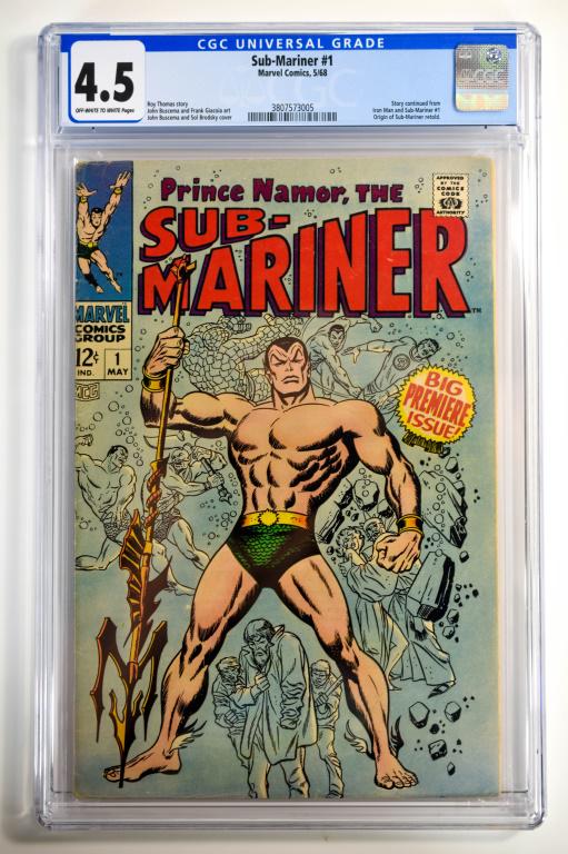 Sub-Mariner #1 CGC 4.5 (1 of 4)