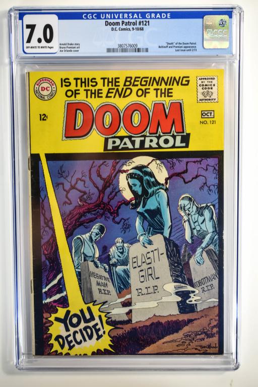 Doom Patrol #121 CGC 7.0 (1 of 4)