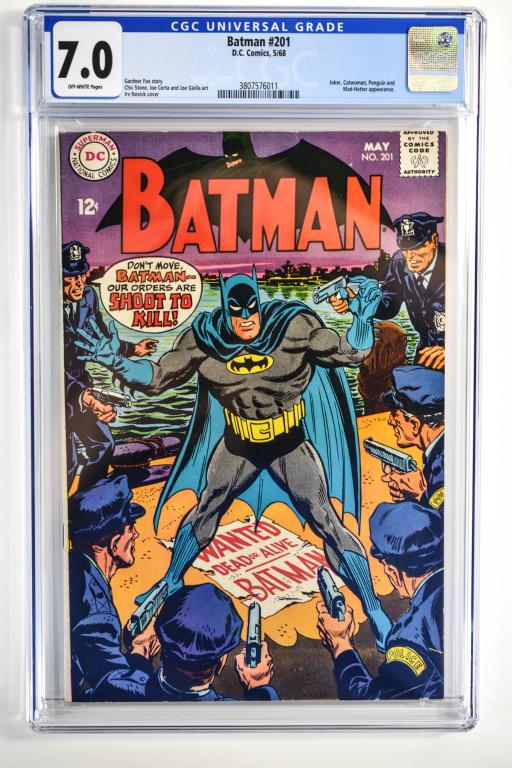 Batman #201 CGC 7.0 (1 of 4)