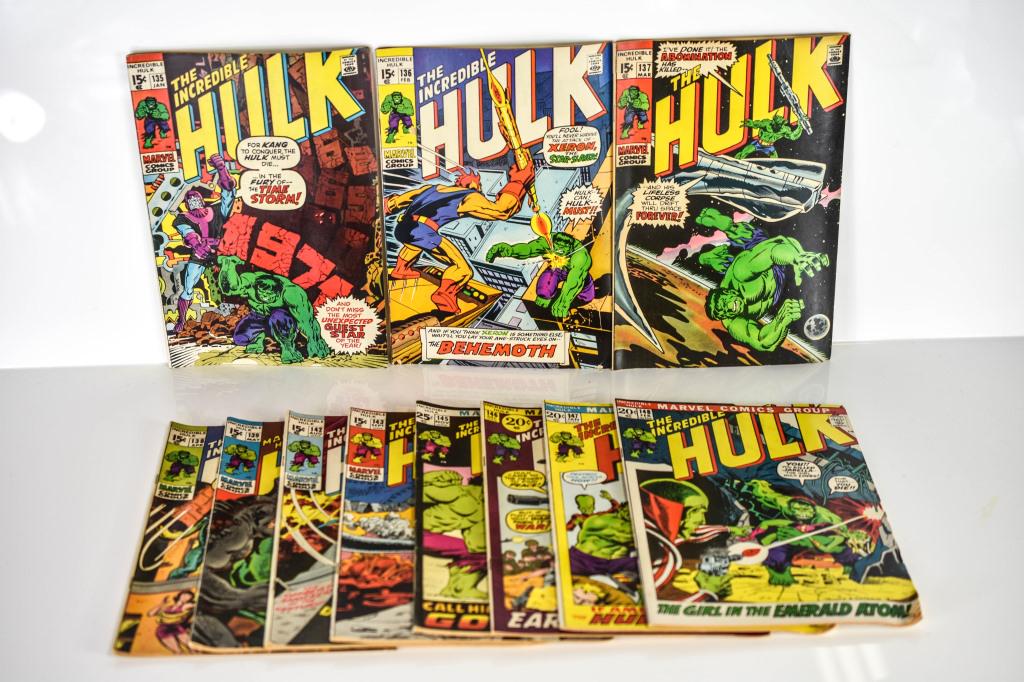 Hulk Silver Age Comic Grouping (1 of 3)