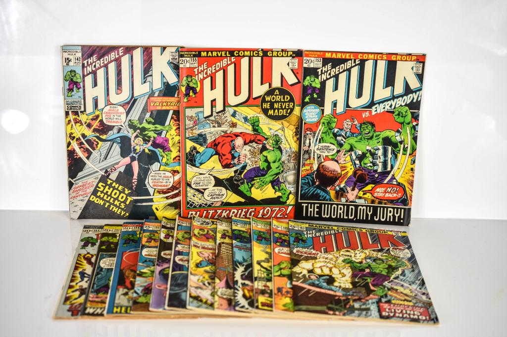 Hulk Silver and Bronze Age Comic Grouping (1 of 3)