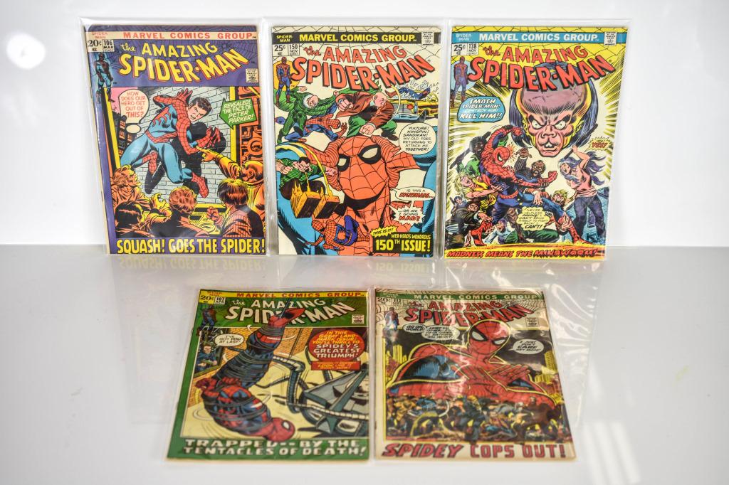 (5) Amazing Spider-Man Comic Grouping (1 of 3)
