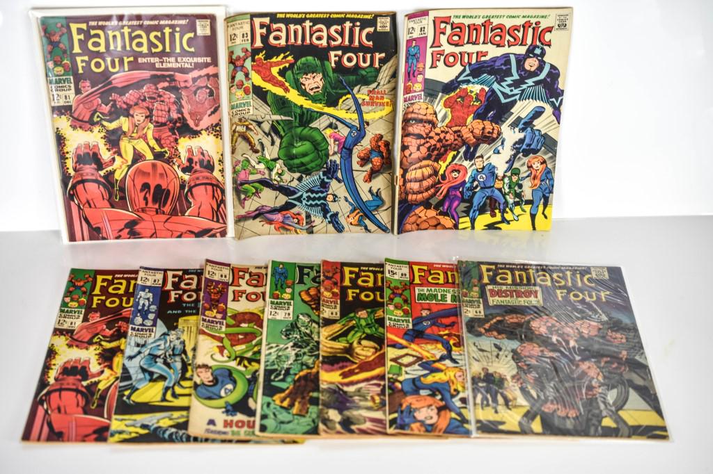 Fantastic Four Silver Age Comic Grouping (1 of 6)