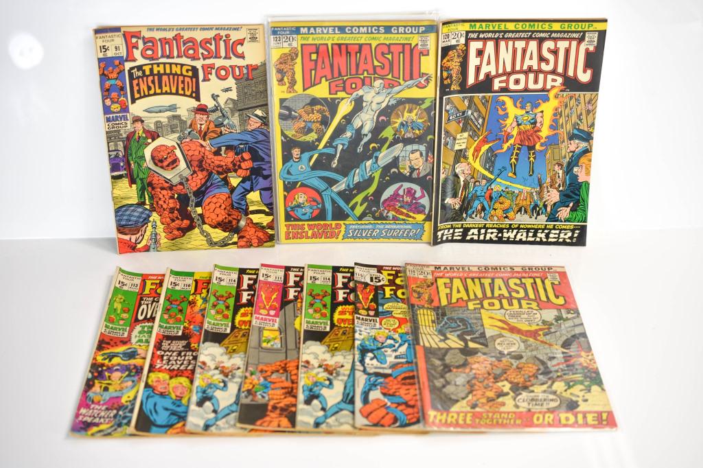 Fantastic Four Silver Age Comic Grouping (1 of 3)