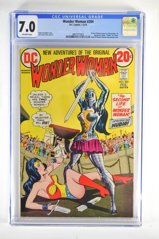 Wonder Woman #204 CGC 7.0 (1 of 4)