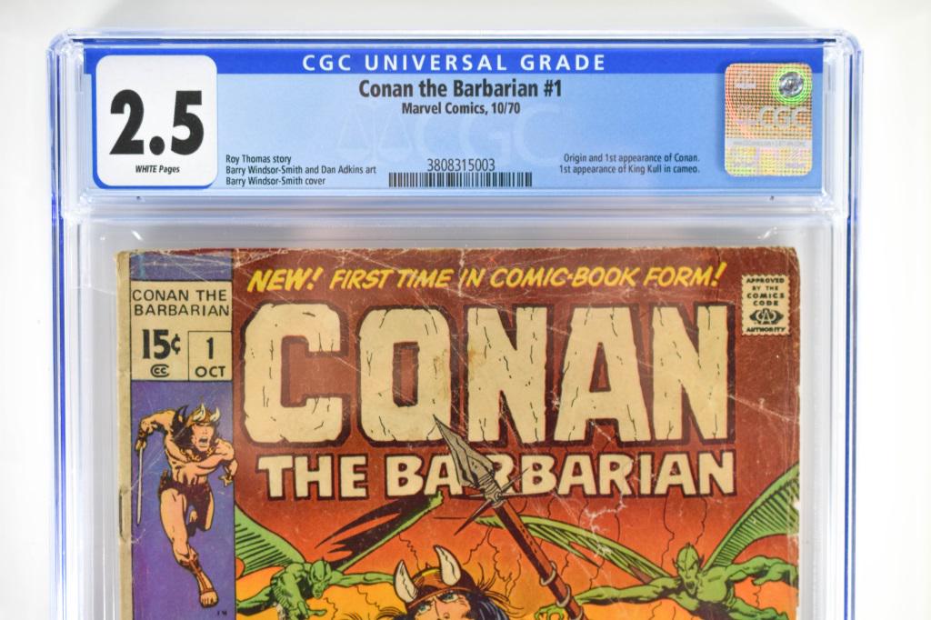 Conan the Barbarian #1 CGC 2.5 (1 of 3)