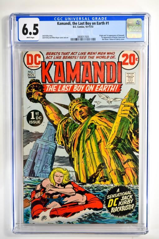 Kamandi, The Last Boy on Earth #1 CGC 6.5 (1 of 4)