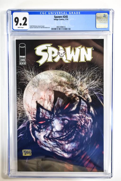 Spawn #245 CGC 9.2 (1 of 3)