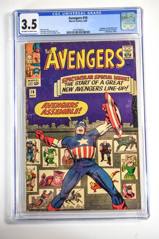 Avengers #16 CGC 3.5 (1 of 4)