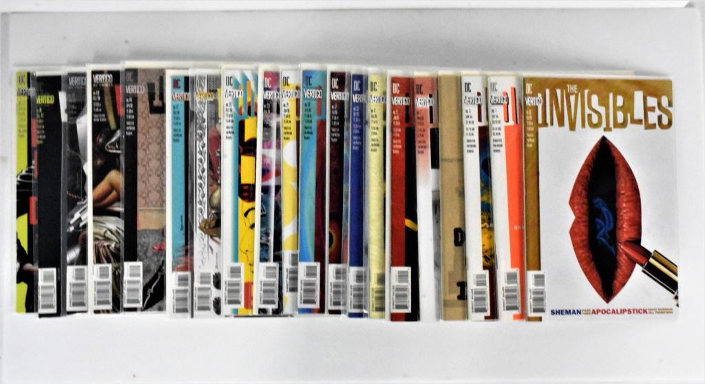 DC Invisibles Comic Grouping (1 of 3)