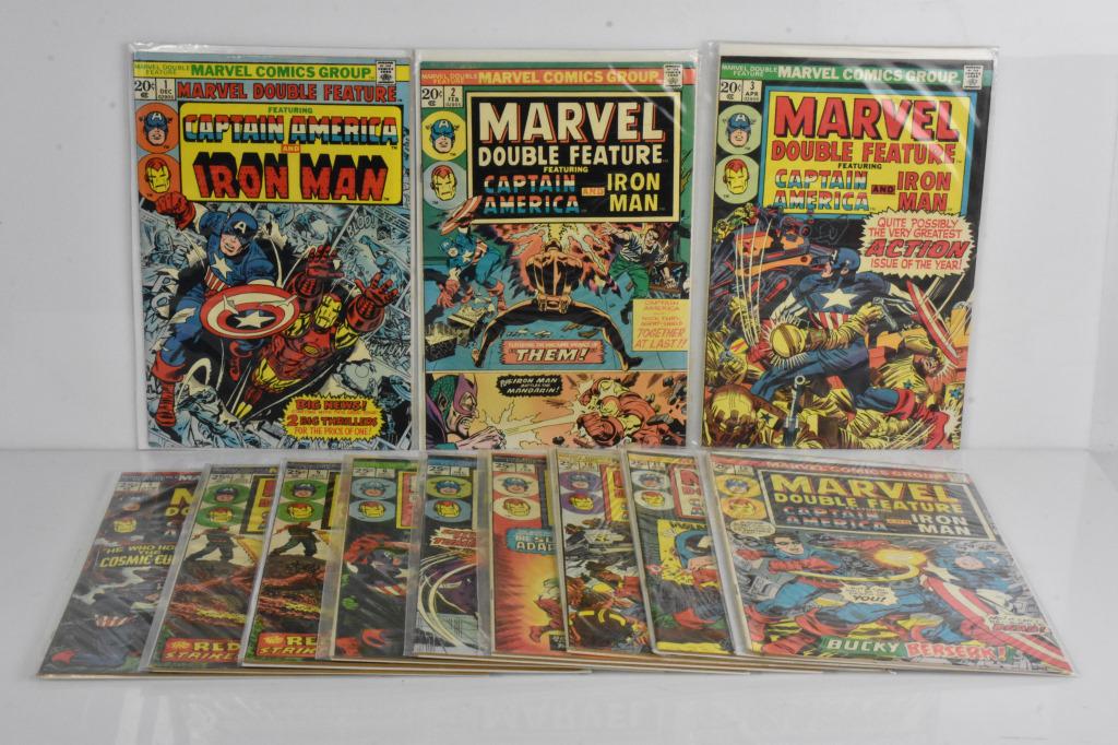***Marvel Double Feature Bronze Age Comic Grouping (1 of 3)