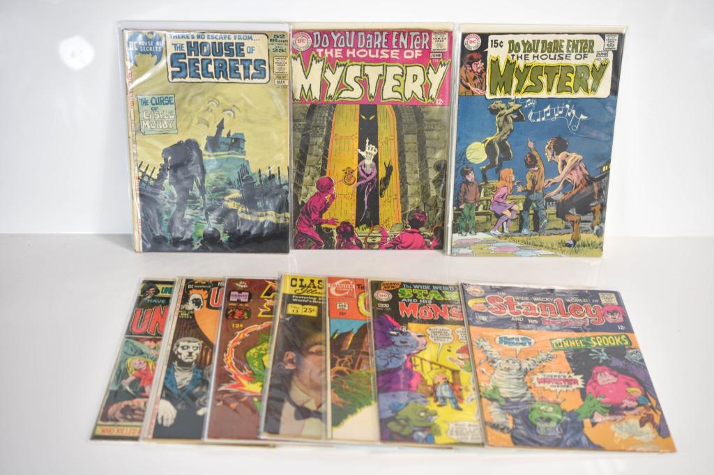 10 DC Harvey Chartlton Horror assorted comics (1 of 3)