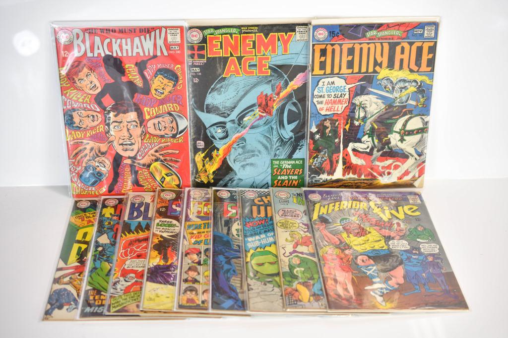 (12) DC assorted 12 Cent Comic Grouping (1 of 3)
