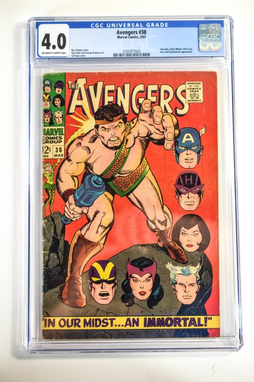 Avengers #38 CGC 4.0 (1 of 4)