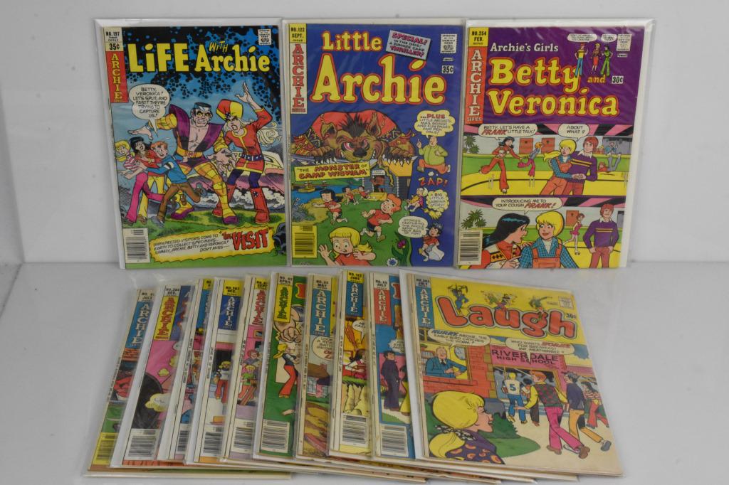 (20+) Archie 30 & 35 cent Brone Age Comic (1 of 6)